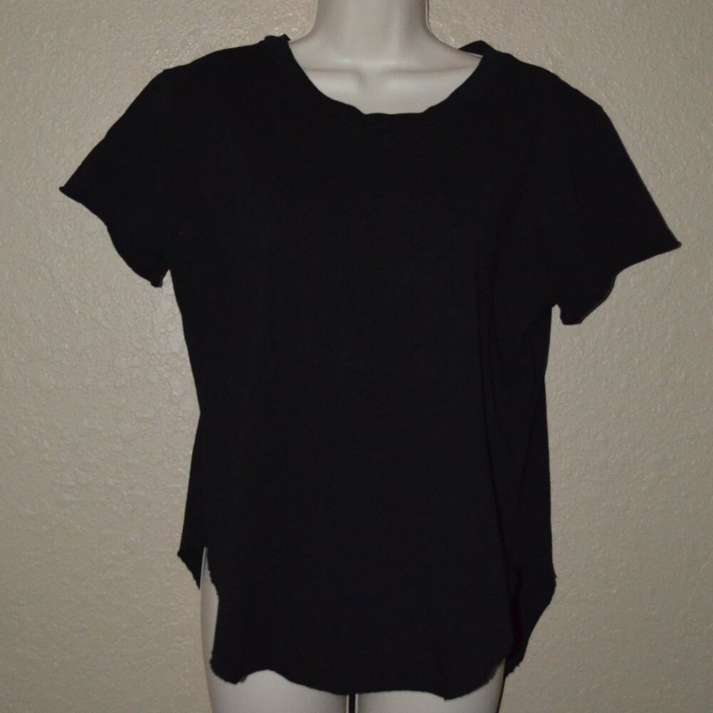 $120 Sz M Frank & Eileen Black Theo Perfet Tee Short Sleeve T-Shirt